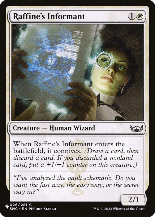 Raffine's Informant [PLST-SNC-26] - The List