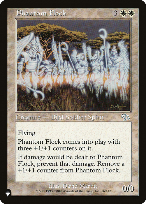 Phantom Flock [PLST-JUD-16] - The List