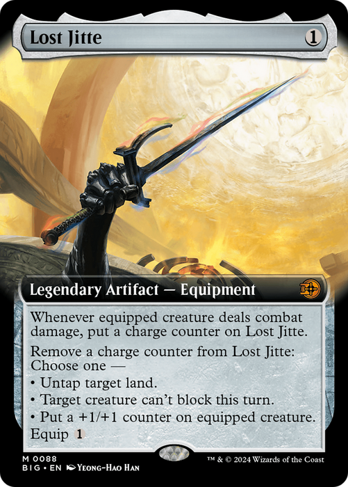 Lost Jitte (Extended Art) [BIG-088] Foil - The Big Score