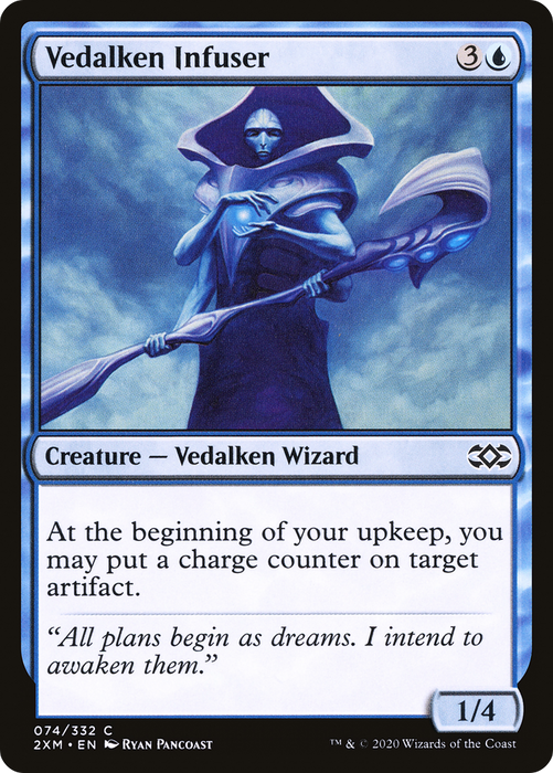 Vedalken Infuser [2XM-074] Foil - Double Masters