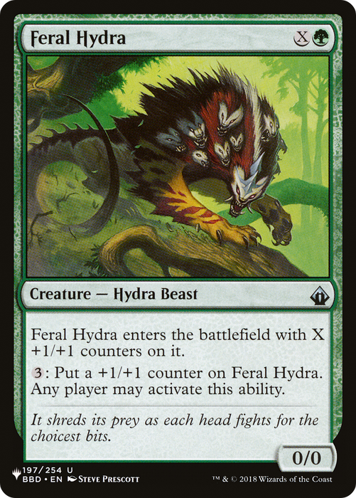 Feral Hydra [PLST-BBD-197] - The List