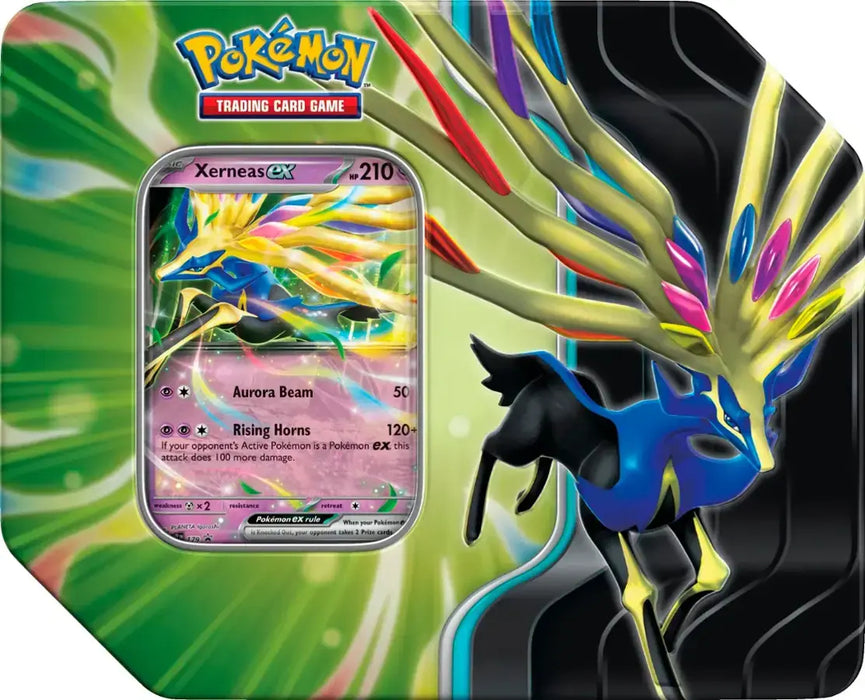 Pokémon 2025 Q1 Tin Azure Legends - Xerneas ex (Pre-Order)