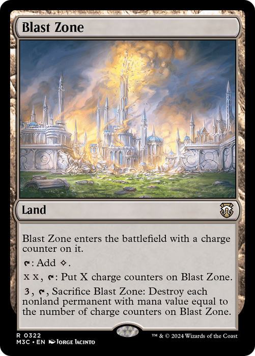 Blast Zone [M3C-322] Foil - Modern Horizons 3 Commander