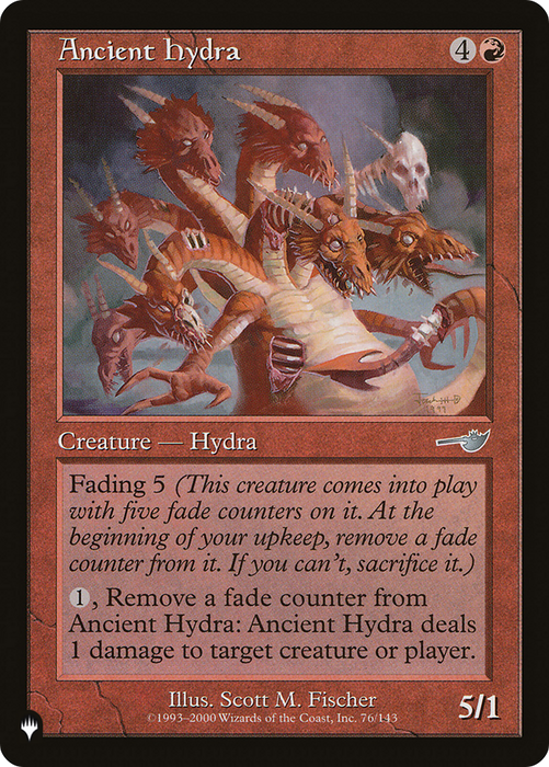 Ancient Hydra [PLST-NEM-76] - The List