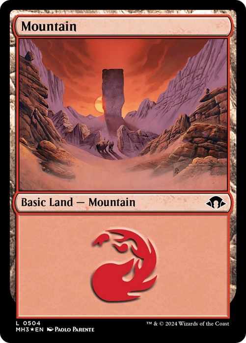 Mountain [MH3-504] Foil - Modern Horizons 3