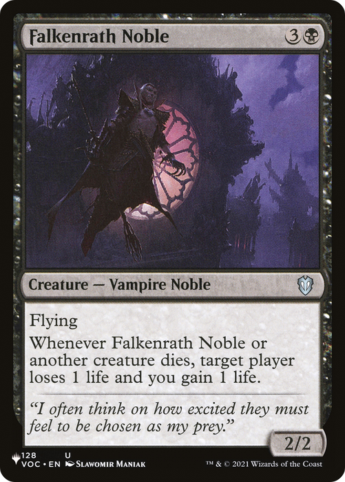 Falkenrath Noble [PLST-VOC-128] - The List