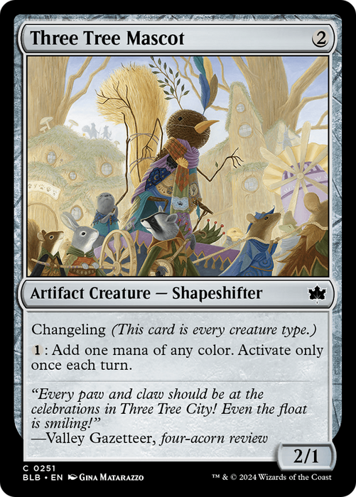 Three Tree Mascot [BLB-251] Foil - Bloomburrow