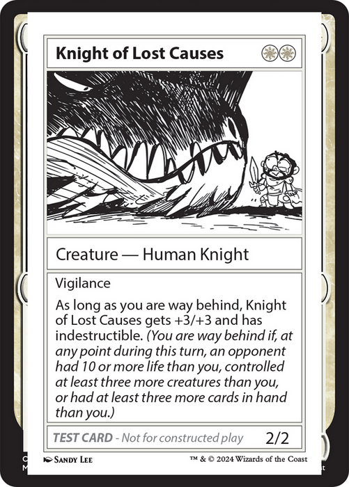 Knight of Lost Causes [MB2-999-KOLC] - Mystery Booster 2