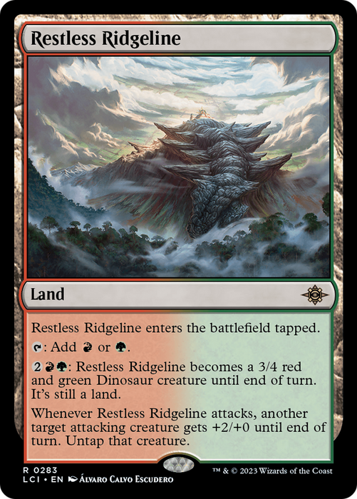 Restless Ridgeline [LCI-283] - The Lost Caverns of Ixalan