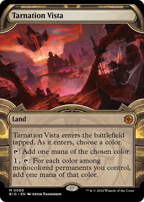 Tarnation Vista (Showcase) (Borderless) [BIG-060] Foil - The Big Score