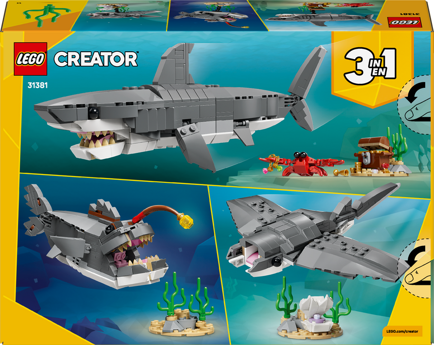 LEGO - Creator - Fierce Shark with a Treasure Chest