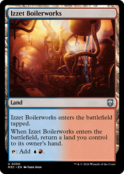 Izzet Boilerworks [M3C-350] - Modern Horizons 3 Commander