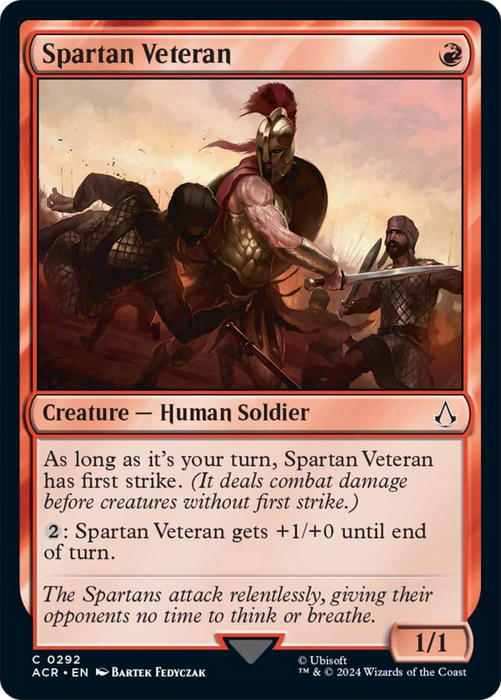 Spartan Veteran [ACR-292] Foil - Assassin's Creed