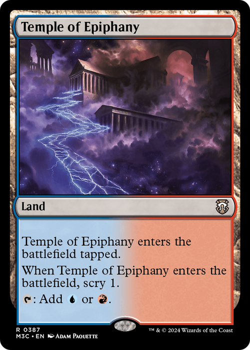 Temple of Epiphany [M3C-387] Foil - Modern Horizons 3 Commander