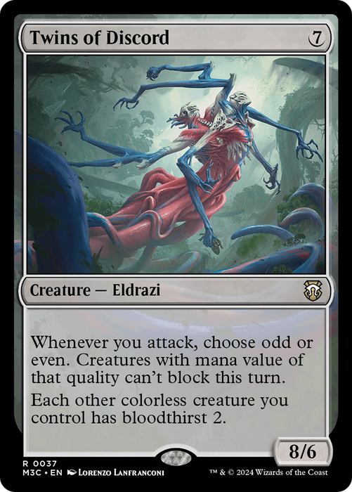 Twins of Discord [M3C-037] Foil - Modern Horizons 3 Commander