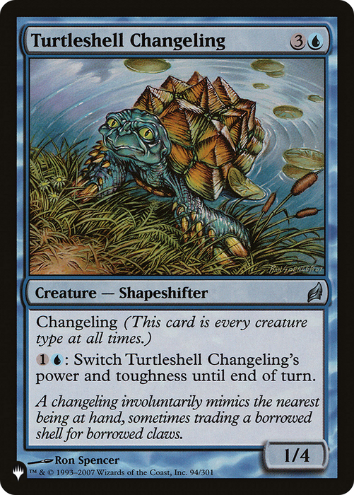 Turtleshell Changeling [PLST-LRW-94] - The List