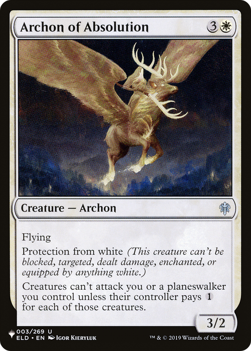 Archon of Absolution [PLST-ELD-3] - The List