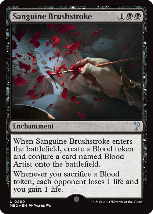 Sanguine Brushstroke [MB2-260] - Mystery Booster 2