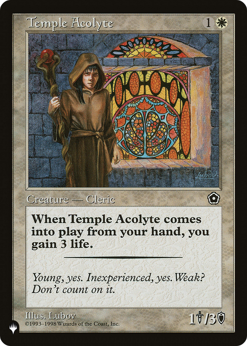 Temple Acolyte [PLST-P02-23] - The List