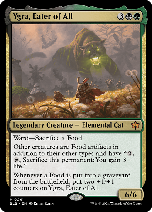 Ygra, Eater of All [BLB-241] Foil - Bloomburrow