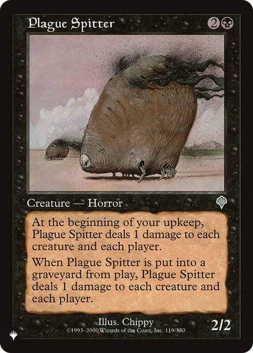 Plague Spitter [PLST-INV-119] - The List