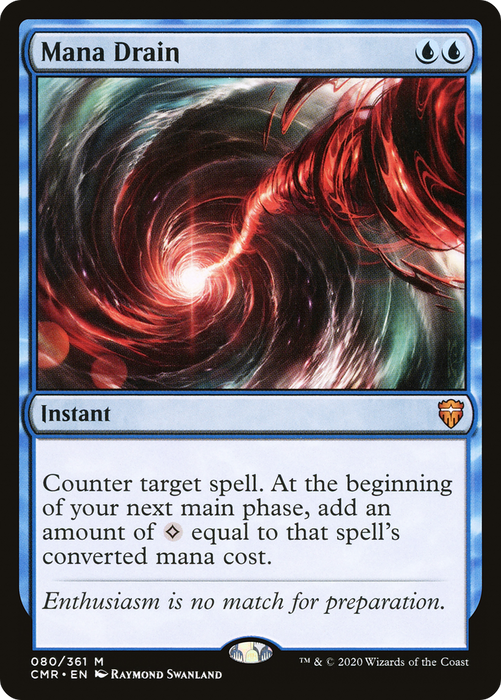 Mana Drain [CMR-080] Foil - Commander Legends