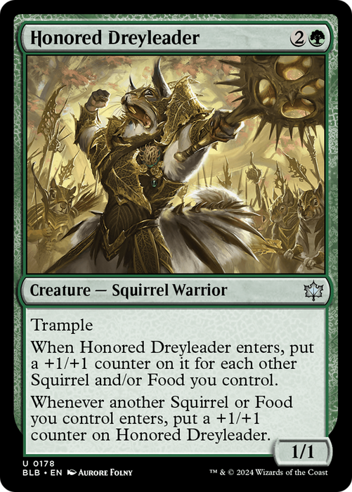 Honored Dreyleader [BLB-178] - Bloomburrow