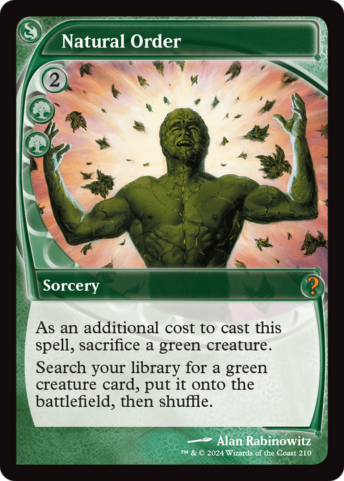 Natural Order [MB2-210] Foil - Mystery Booster 2