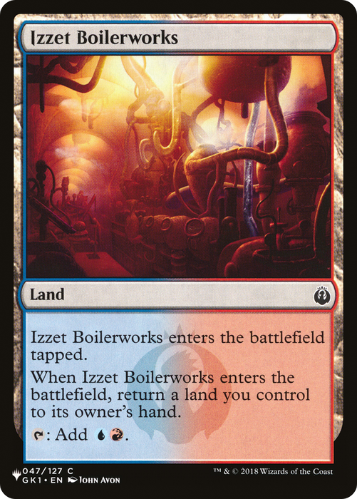 Izzet Boilerworks [PLST-GK1-47] - The List