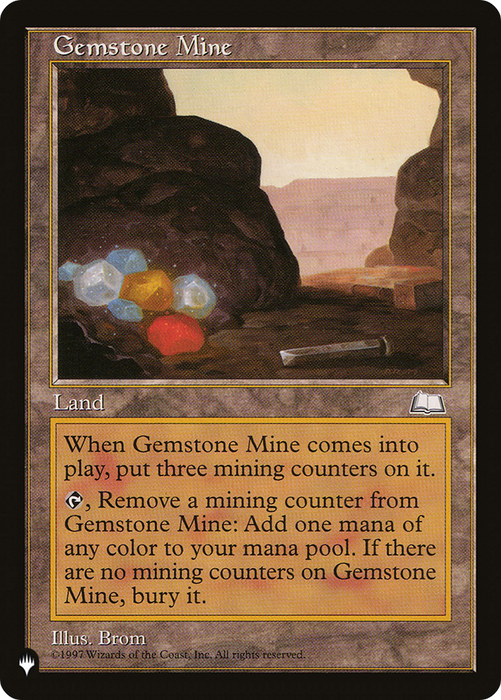 Gemstone Mine [PLST-WTH-164] - The List