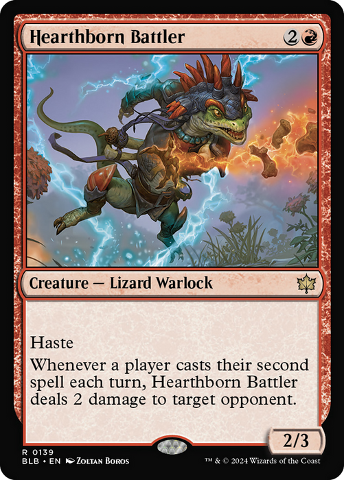 Hearthborn Battler [BLB-139] Foil - Bloomburrow