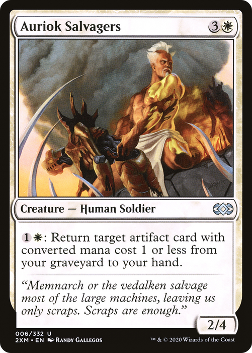 Auriok Salvagers [2XM-006] Foil - Double Masters