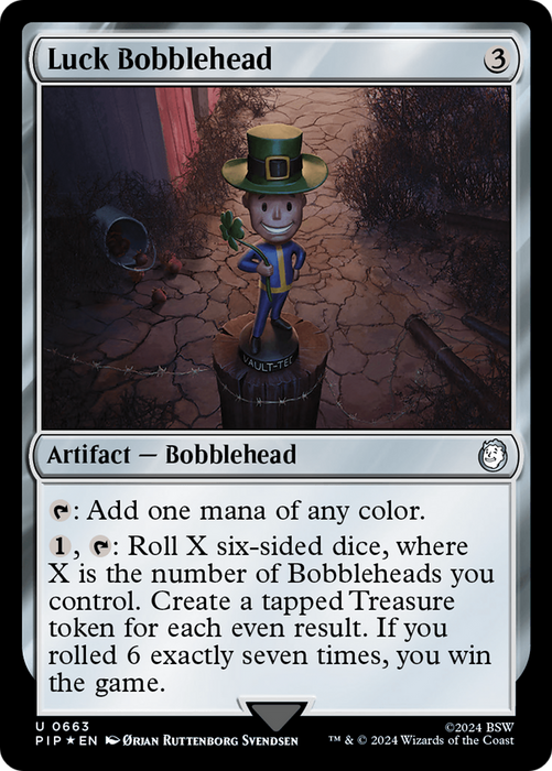 Luck Bobblehead [PIP-663] Foil - Fallout