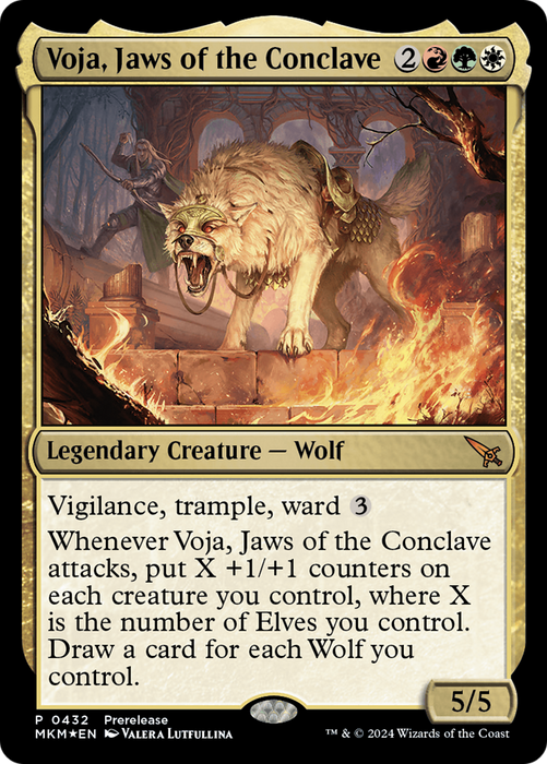 Voja, Jaws of the Conclave [MKM-432] Foil - Murders at Karlov Manor