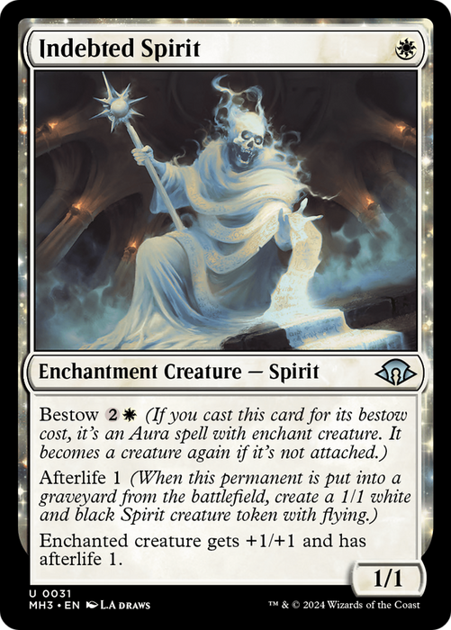 Indebted Spirit [MH3-031] Foil - Modern Horizons 3