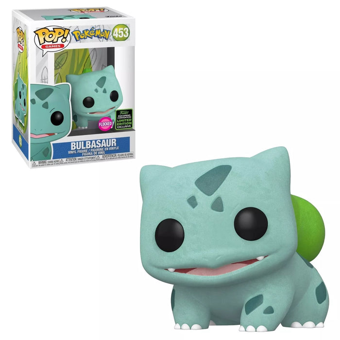 Funko Pop! Bulbasaur #453 (Flocked) (2020 Spring Convention)