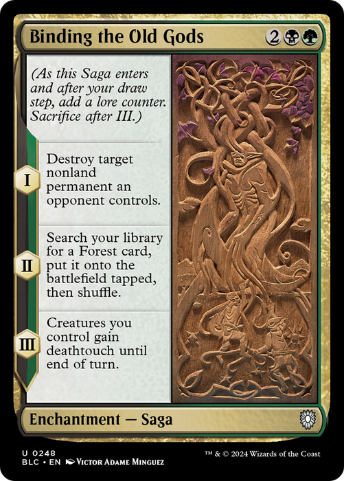 Binding the Old Gods [BLC-248] - Bloomburrow Commander