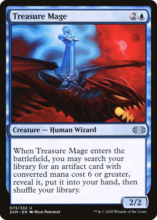 Treasure Mage [2XM-073] - Double Masters