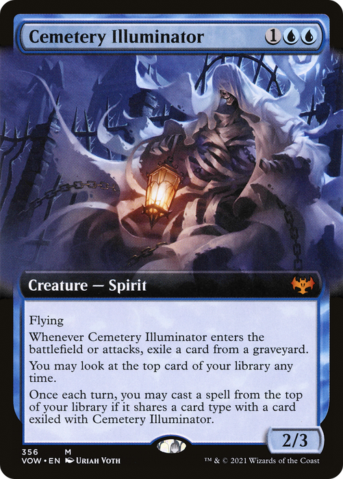 Cemetery Illuminator (Extended Art) [VOW-356] - Innistrad: Crimson Vow