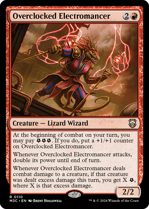 Overclocked Electromancer [M3C-110] - Modern Horizons 3 Commander