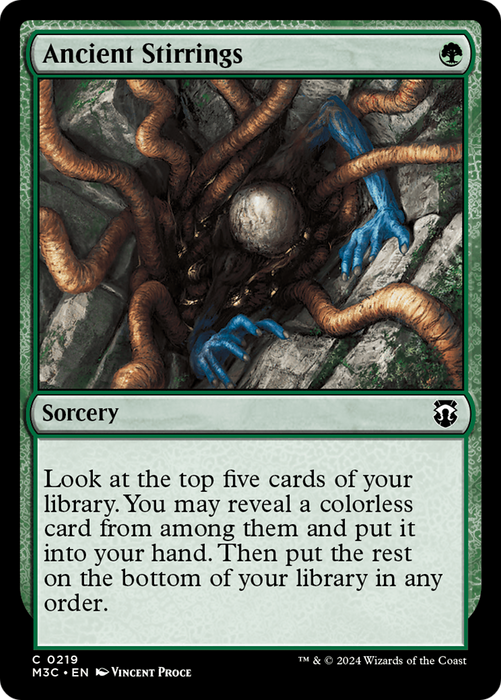 Ancient Stirrings [M3C-219] - Modern Horizons 3 Commander