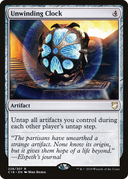 Unwinding Clock [C18-228] - Commander 2018