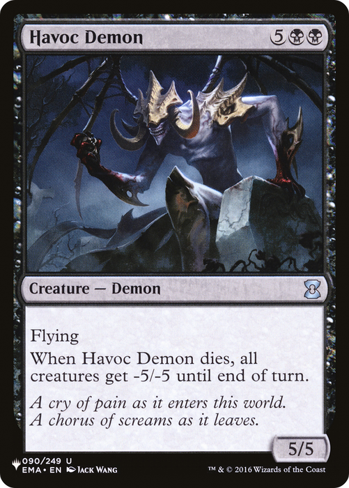 Havoc Demon [PLST-EMA-90] - The List