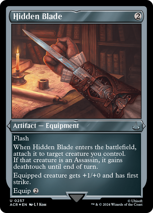 Hidden Blade [ACR-257] Etched Foil - Assassin's Creed