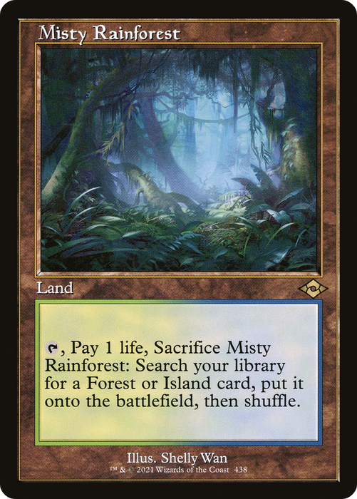 Misty Rainforest [MH2-438] Foil - Modern Horizons 2