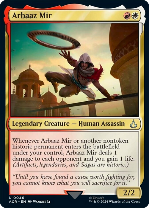 Arbaaz Mir [ACR-046] Foil - Assassin's Creed