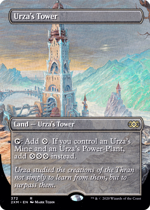 Urza's Tower (Borderless) [2XM-372] - Double Masters