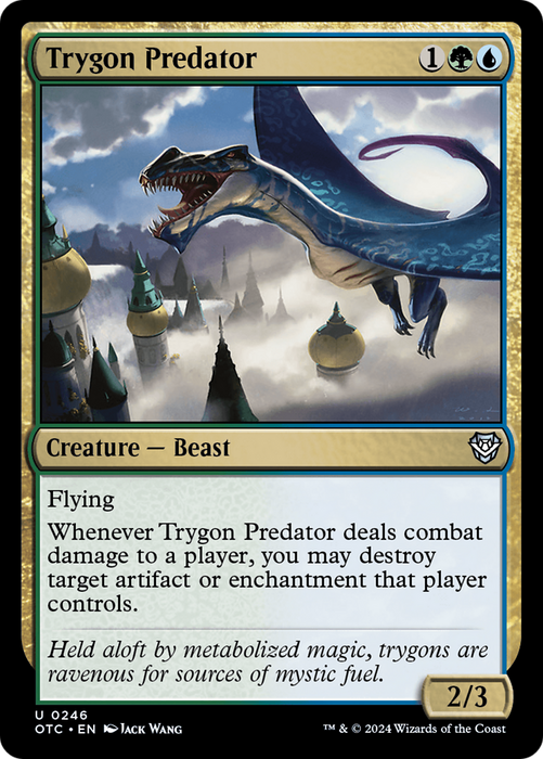 Trygon Predator [OTC-246] - Outlaws of Thunder Junction Commander