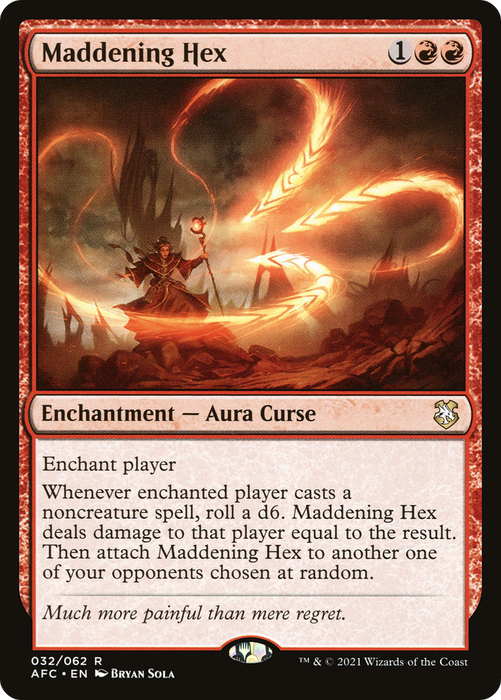 Maddening Hex [AFC-032] - Forgotten Realms Commander