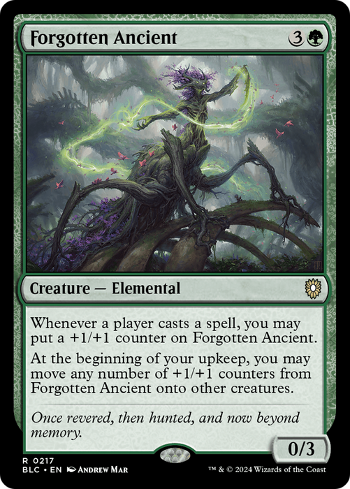 Forgotten Ancient [BLC-217] - Bloomburrow Commander